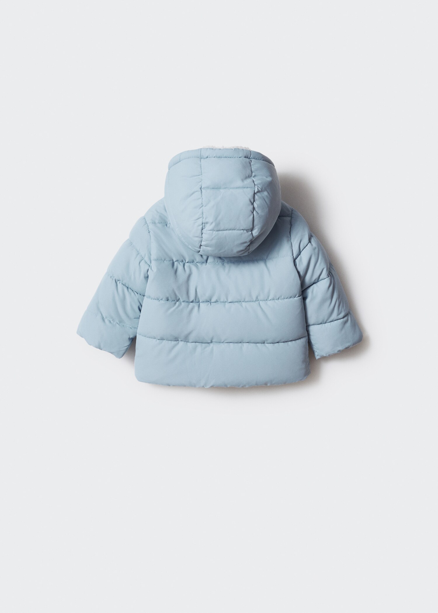 Anorak acolchado capucha - Reverso del artículo
