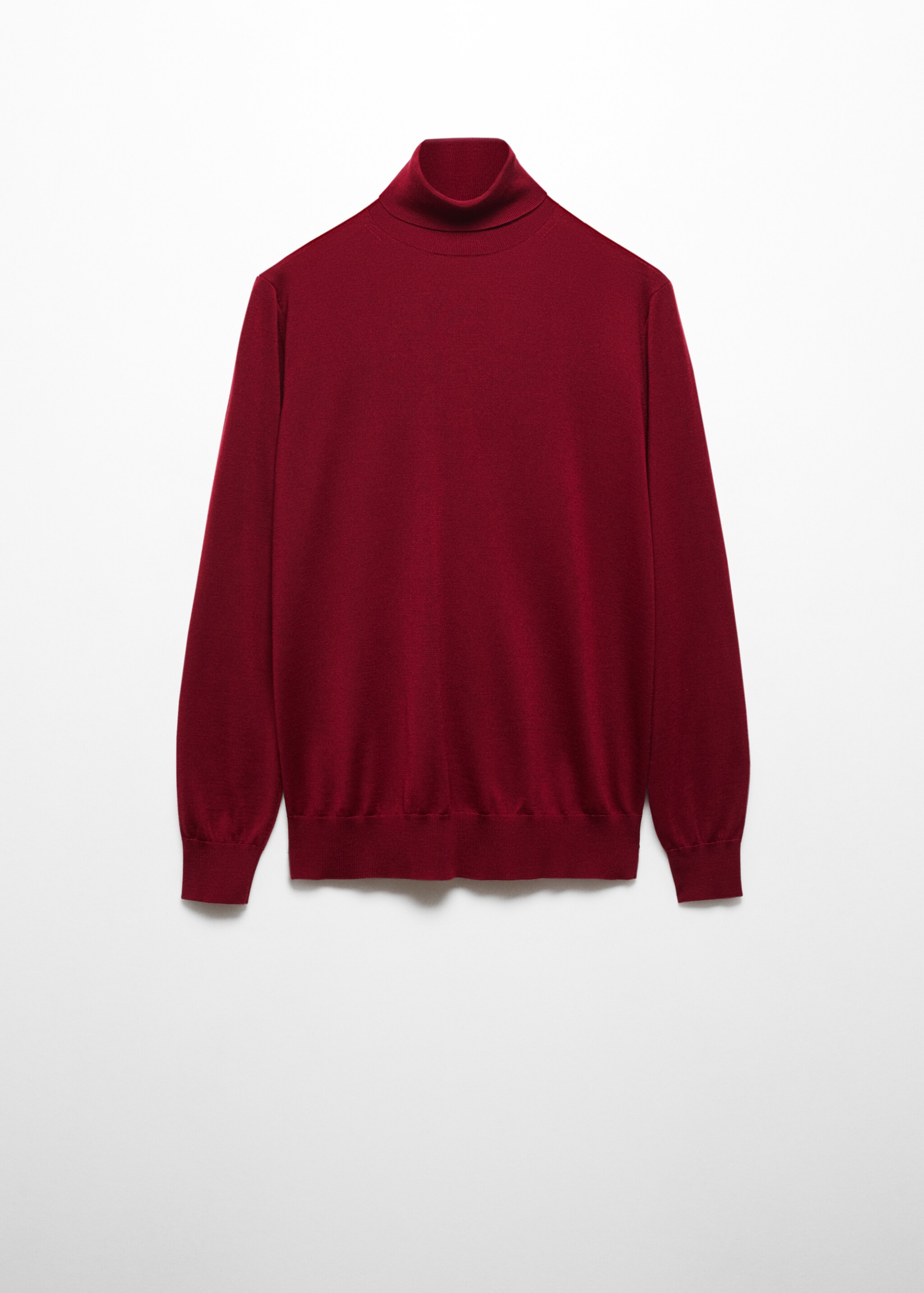 100% merino wool turtleneck sweater - Article without model