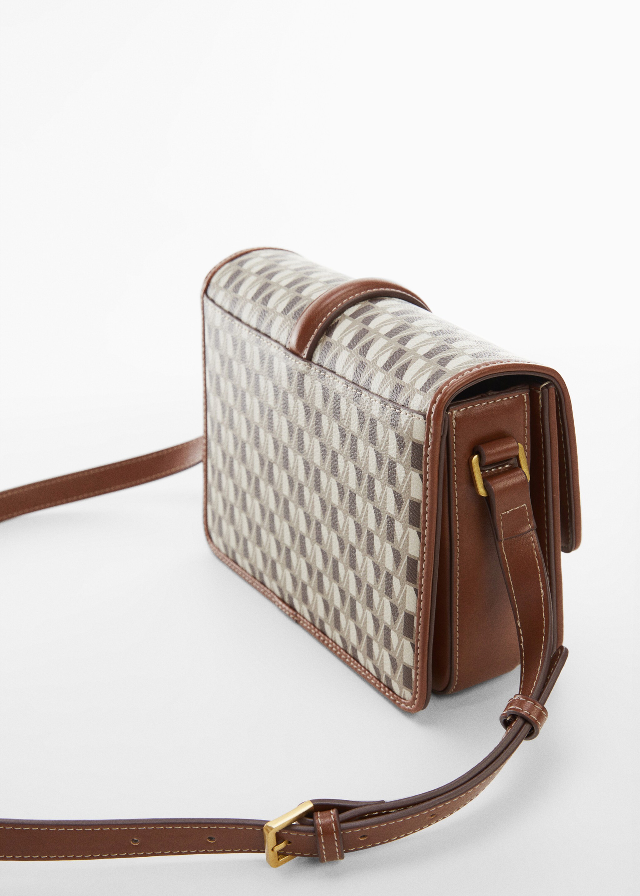 Shoulder bag with printed logo - Details of the article 1