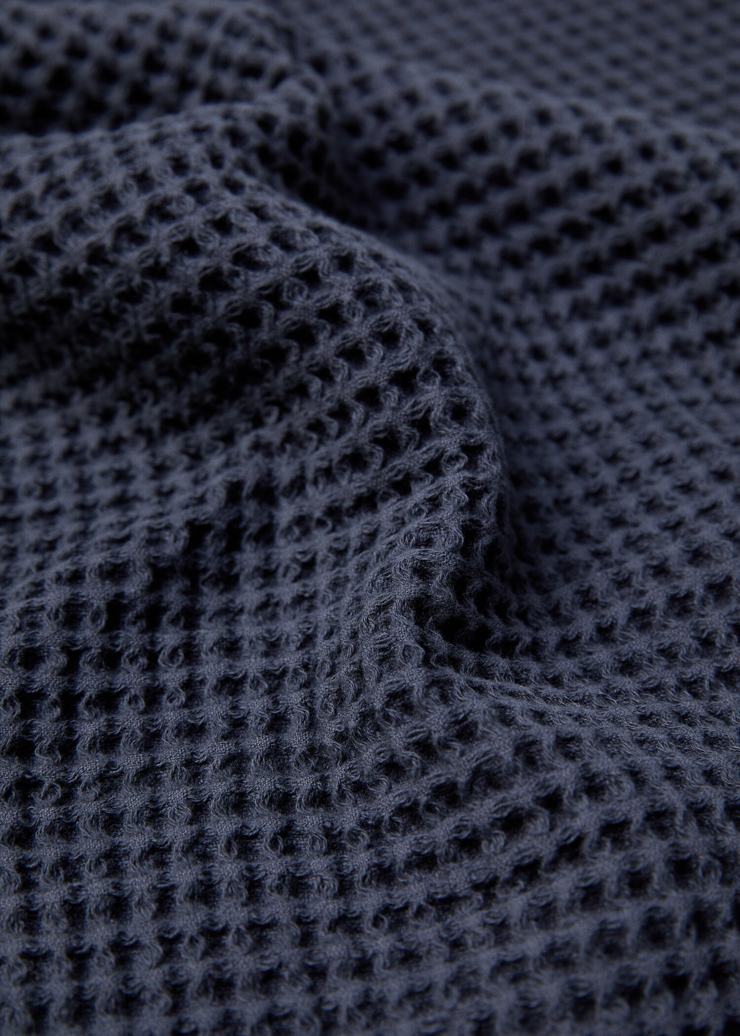100% cotton waffle bath towel - Details of the article 1