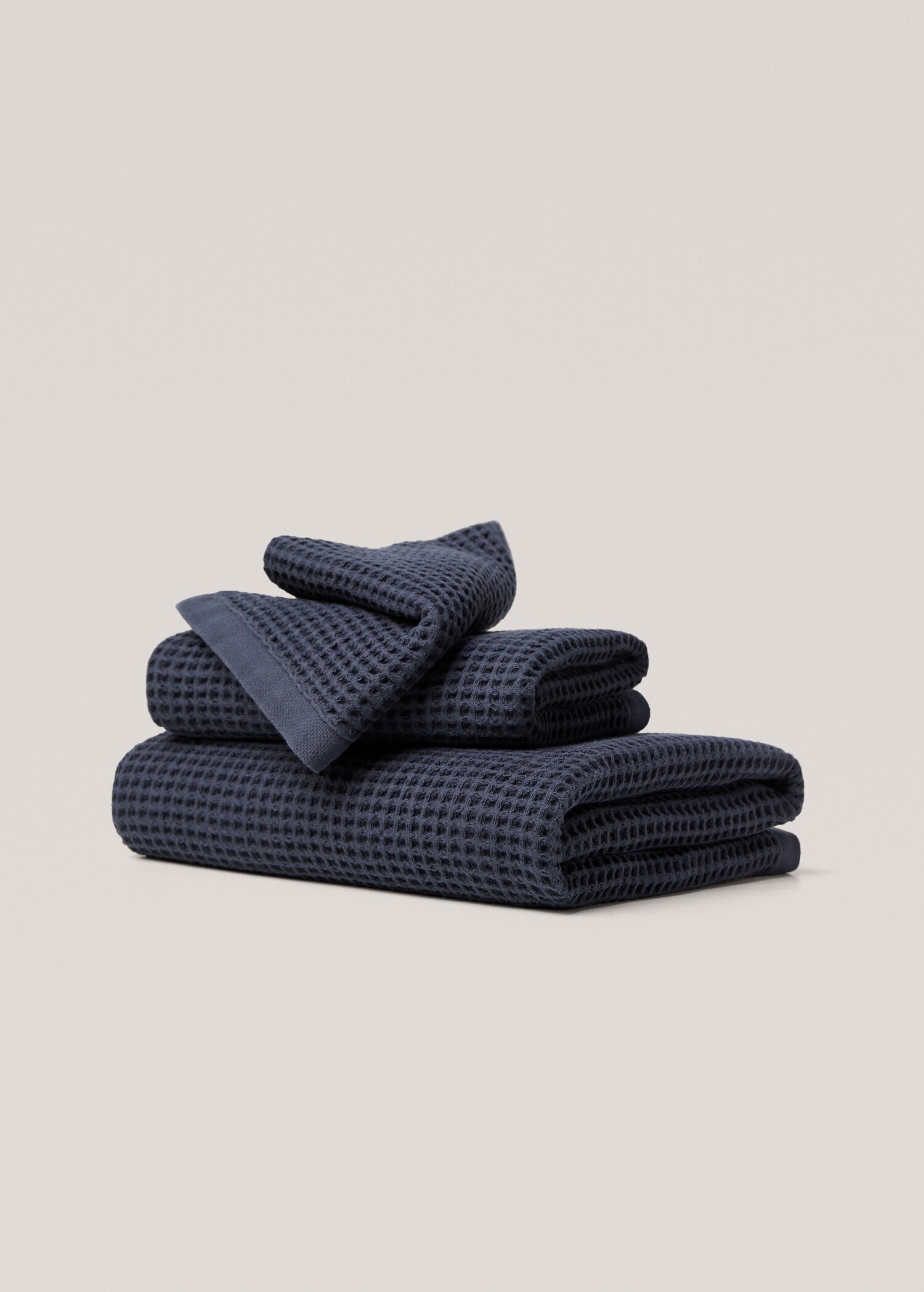 100% cotton waffle hands towel - Article without model