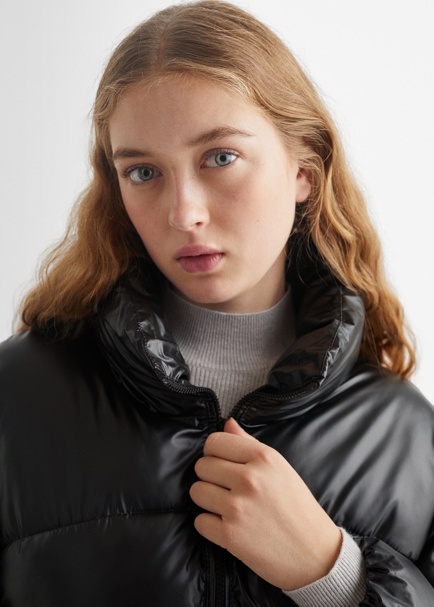 Jaqueta embuatada impermeable rombes - Detall de l'article 1