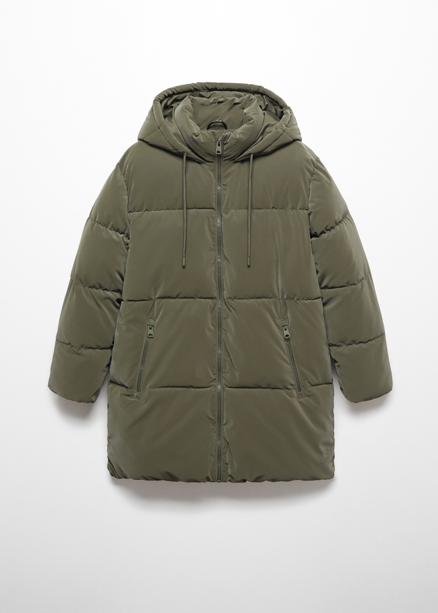 Quilted long coat - Article without model