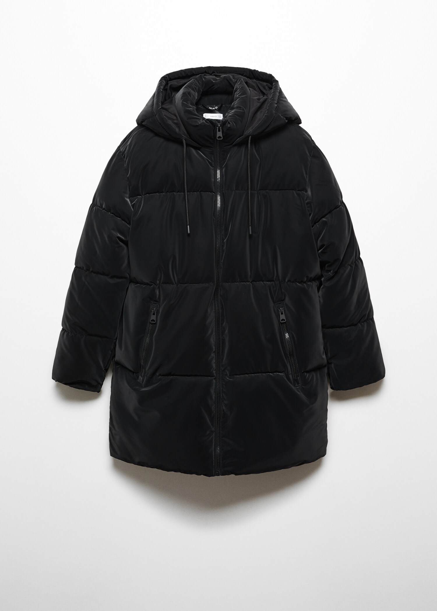 Quilted long coat - Article without model