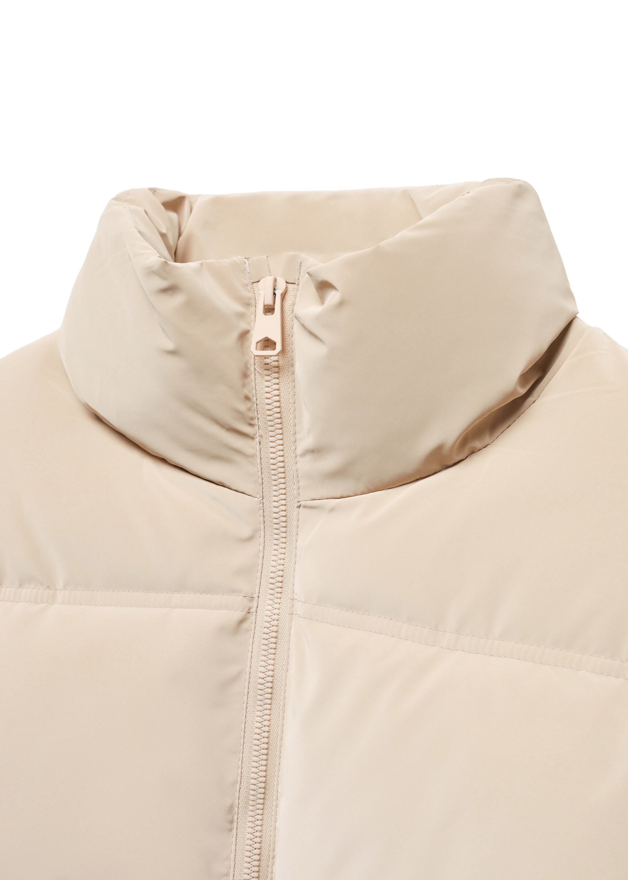 Ανοράκ καπιτονέ αδιάβροχο ρόμβοι - Λεπτομέρεια του προϊόντος 8, Μπεζ . Ref: 57005138-00.