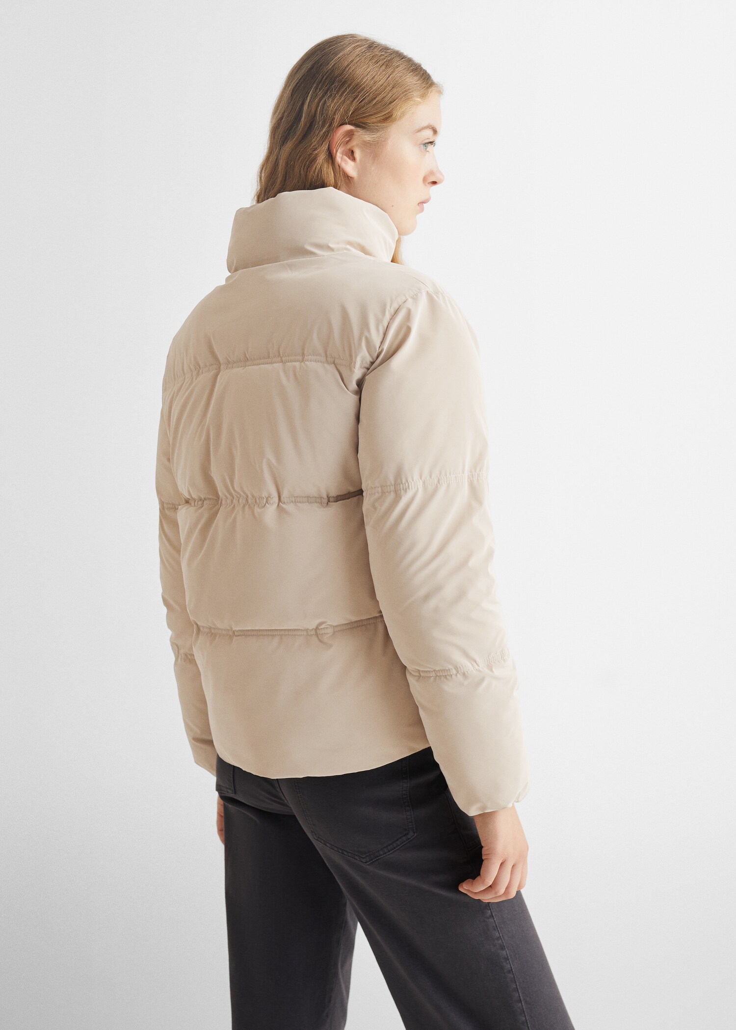 Wasserabweisende Steppjacke - Rückseite des Artikels