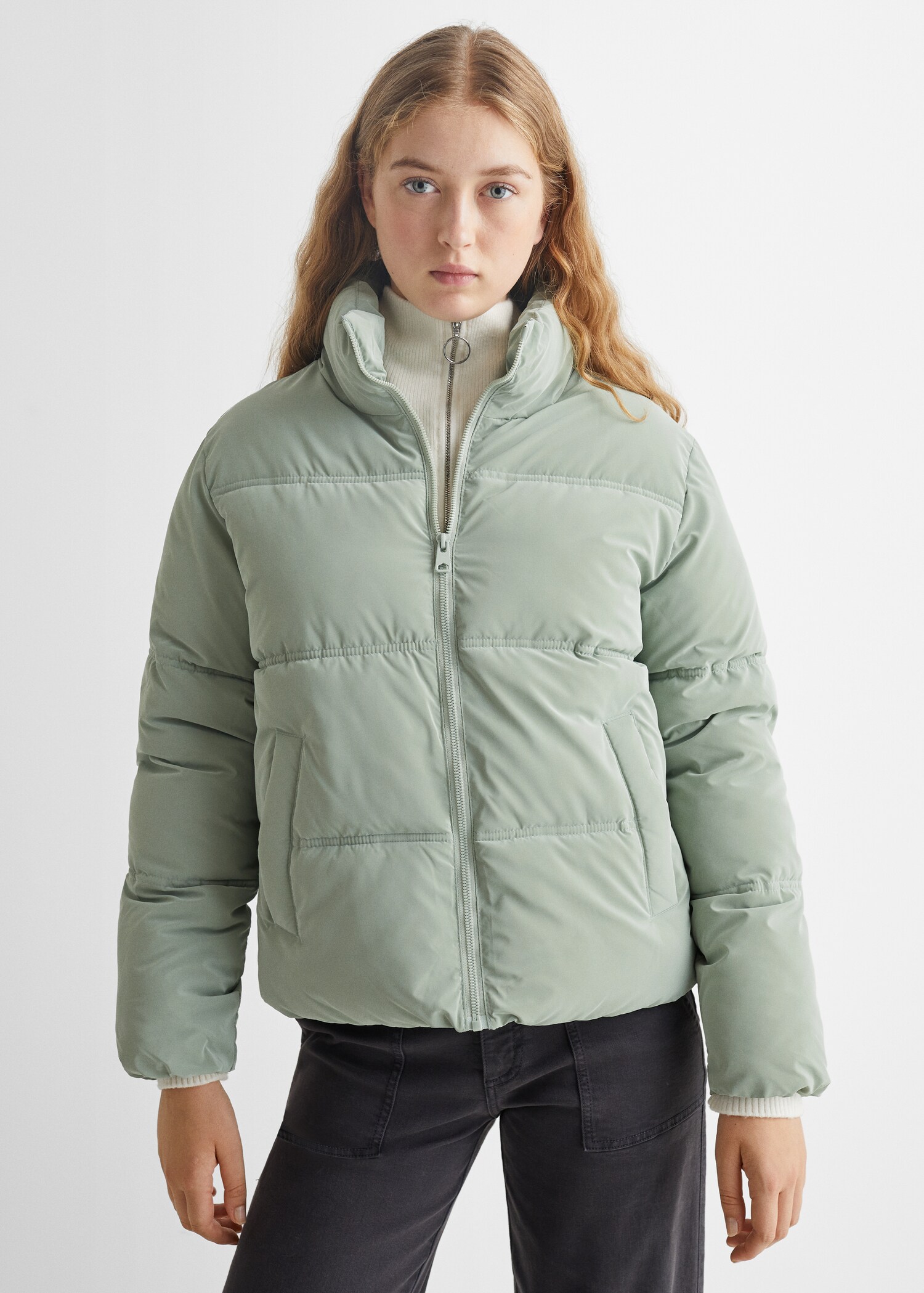 Wasserabweisende Steppjacke - Mittlere Ansicht
