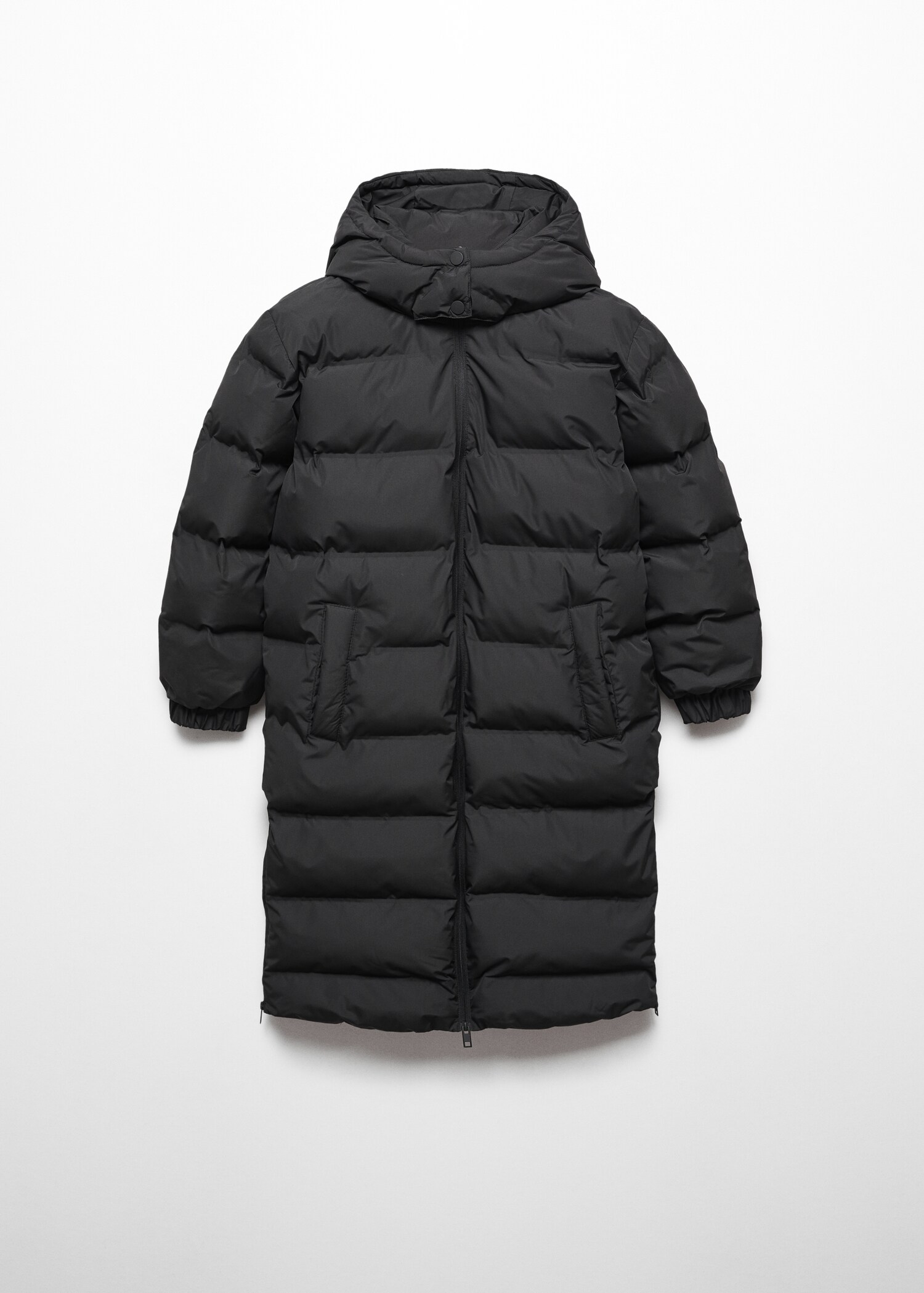 Quilted long coat - Article without model
