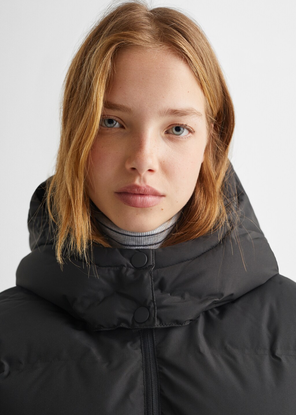 Quilted long coat - Teen Girl | MANGO OUTLET USA