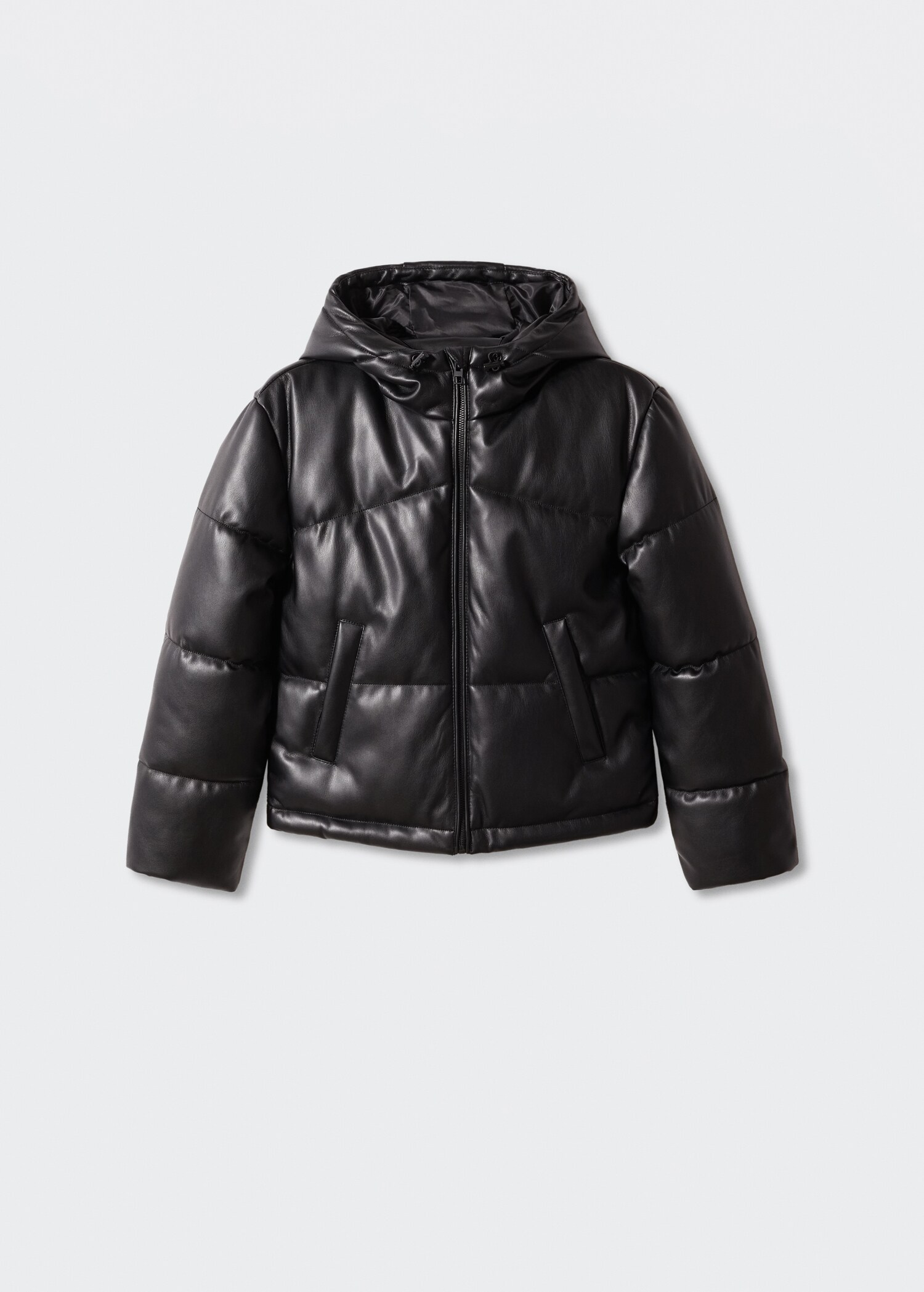 Anorak acolchado efecto piel - Artículo sin modelo
