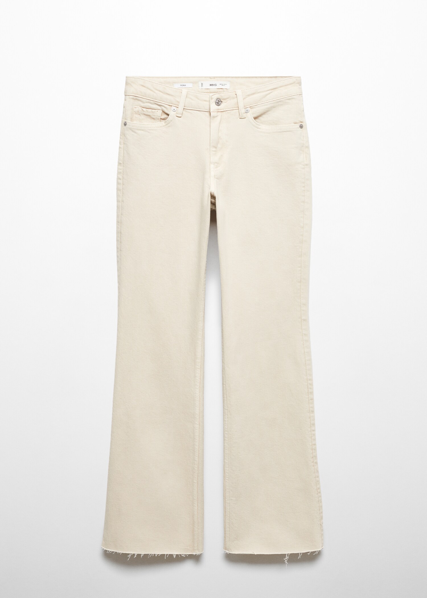 Medium-rise flared jeans - Article without model