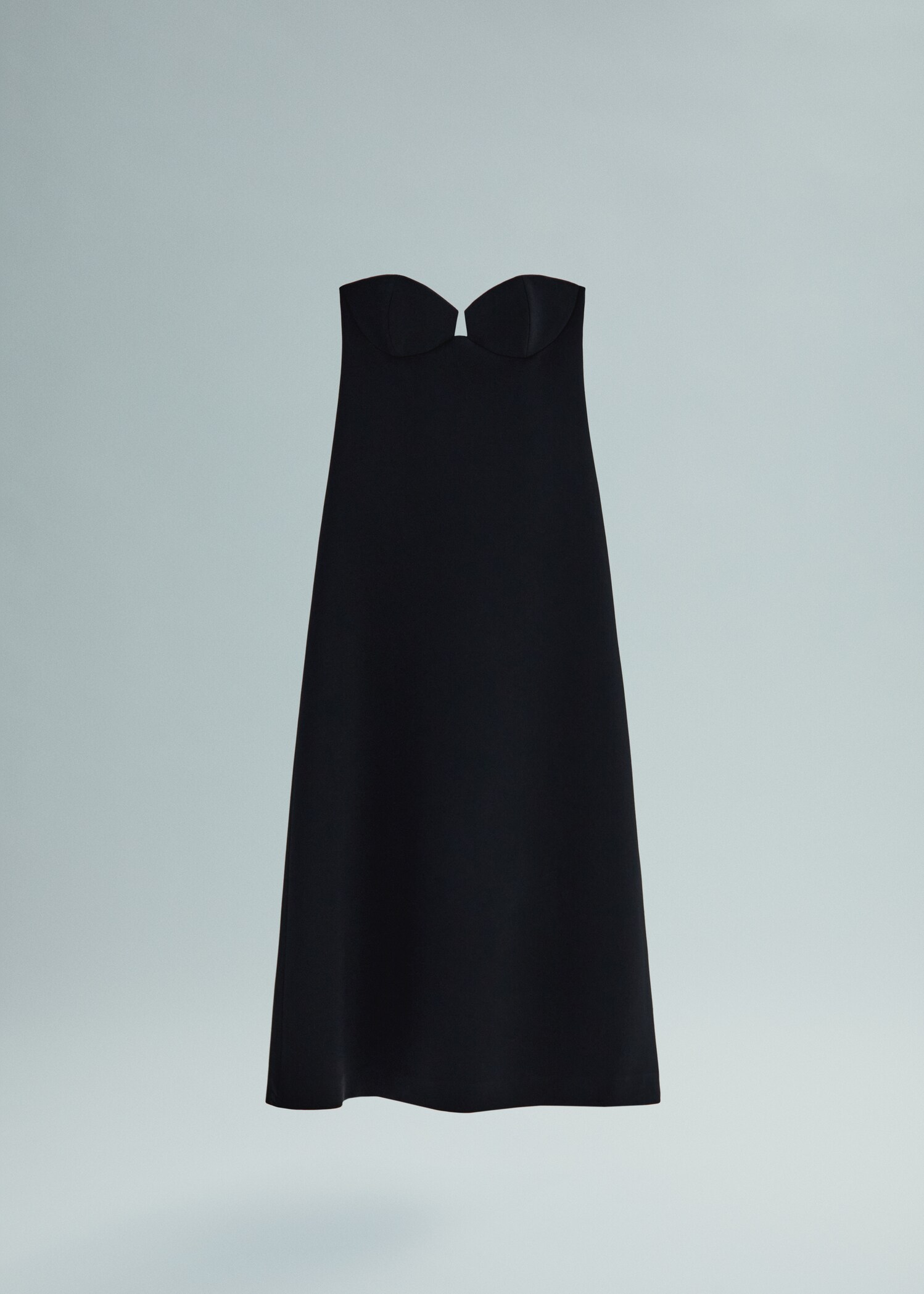 Vestido escote corazón estructurado - Artículo sin modelo