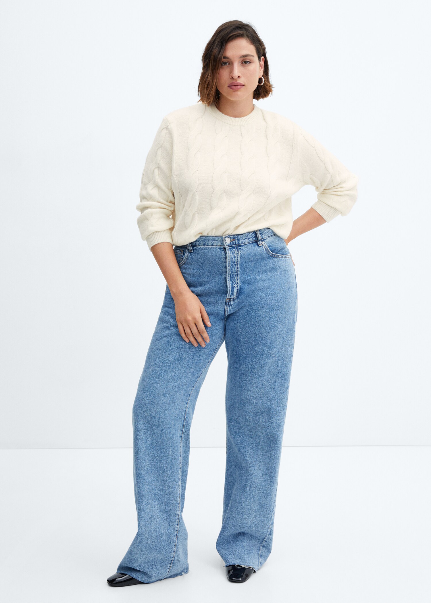 Cable-knit sweater - Details of the article 3