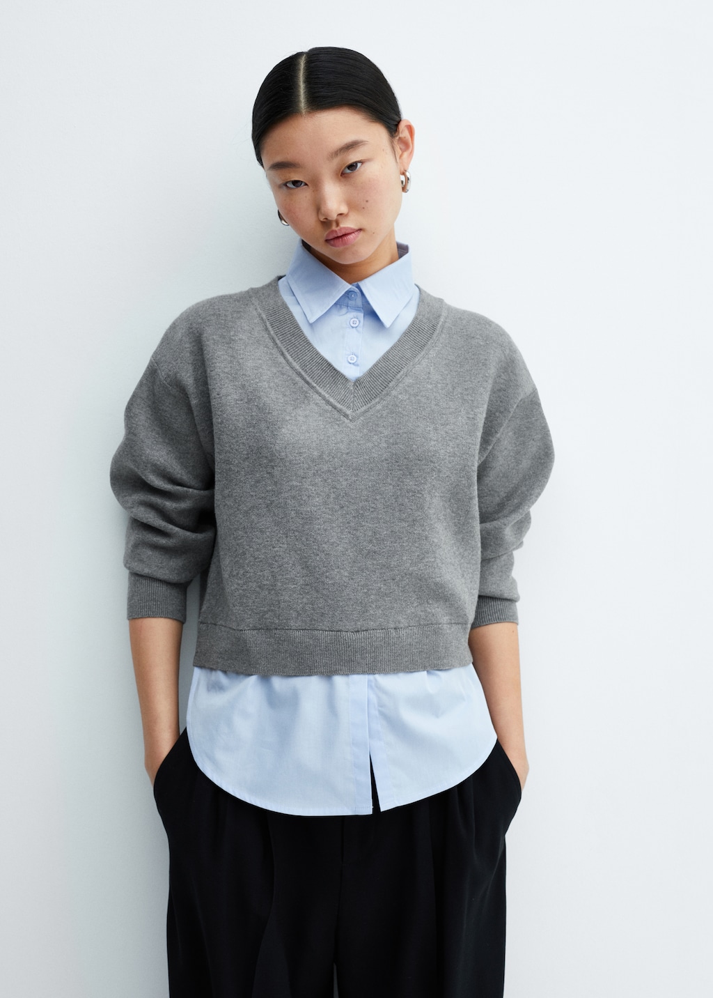 Camicia e pullover discount