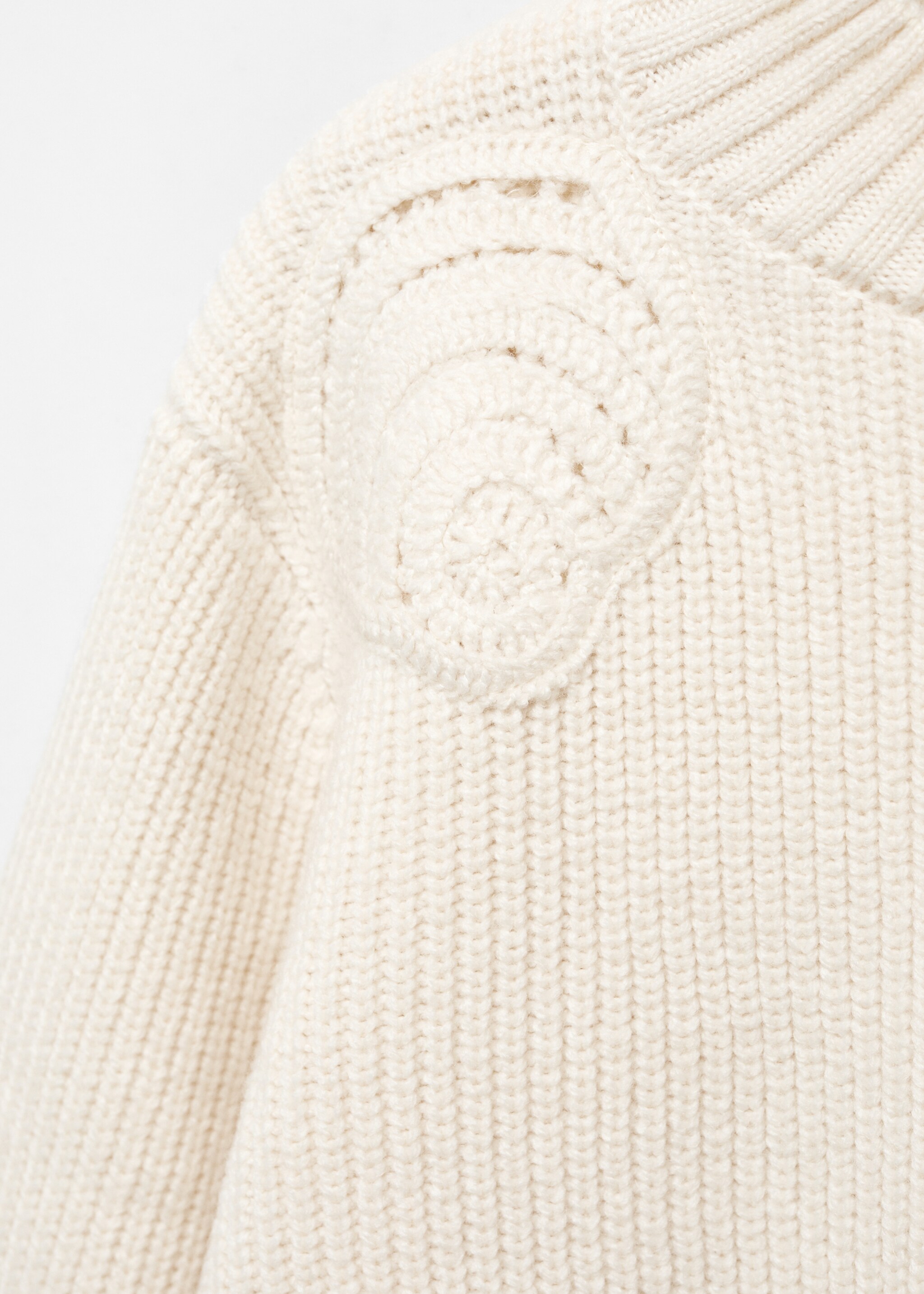 Perkins-neck sweater with shoulder detail - Details of the article 8