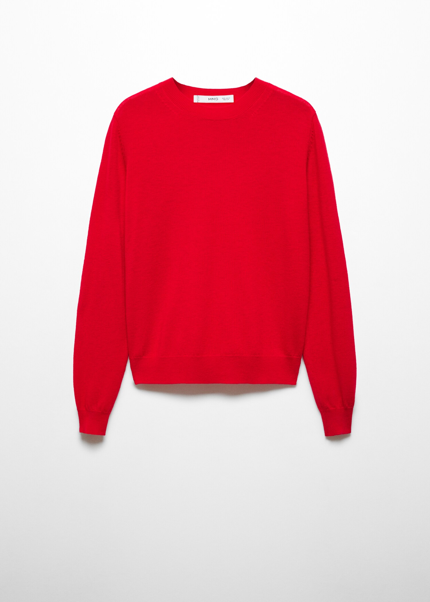 Wollpullover mit Perkinskragen - Artikel ohne Model