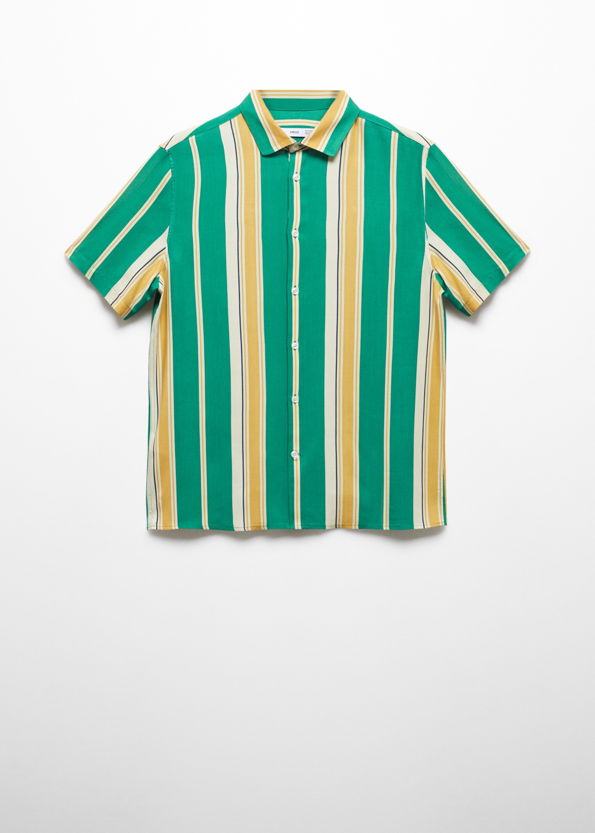 Gestreiftes Kurzarm-T-Shirt - Artikel ohne Model