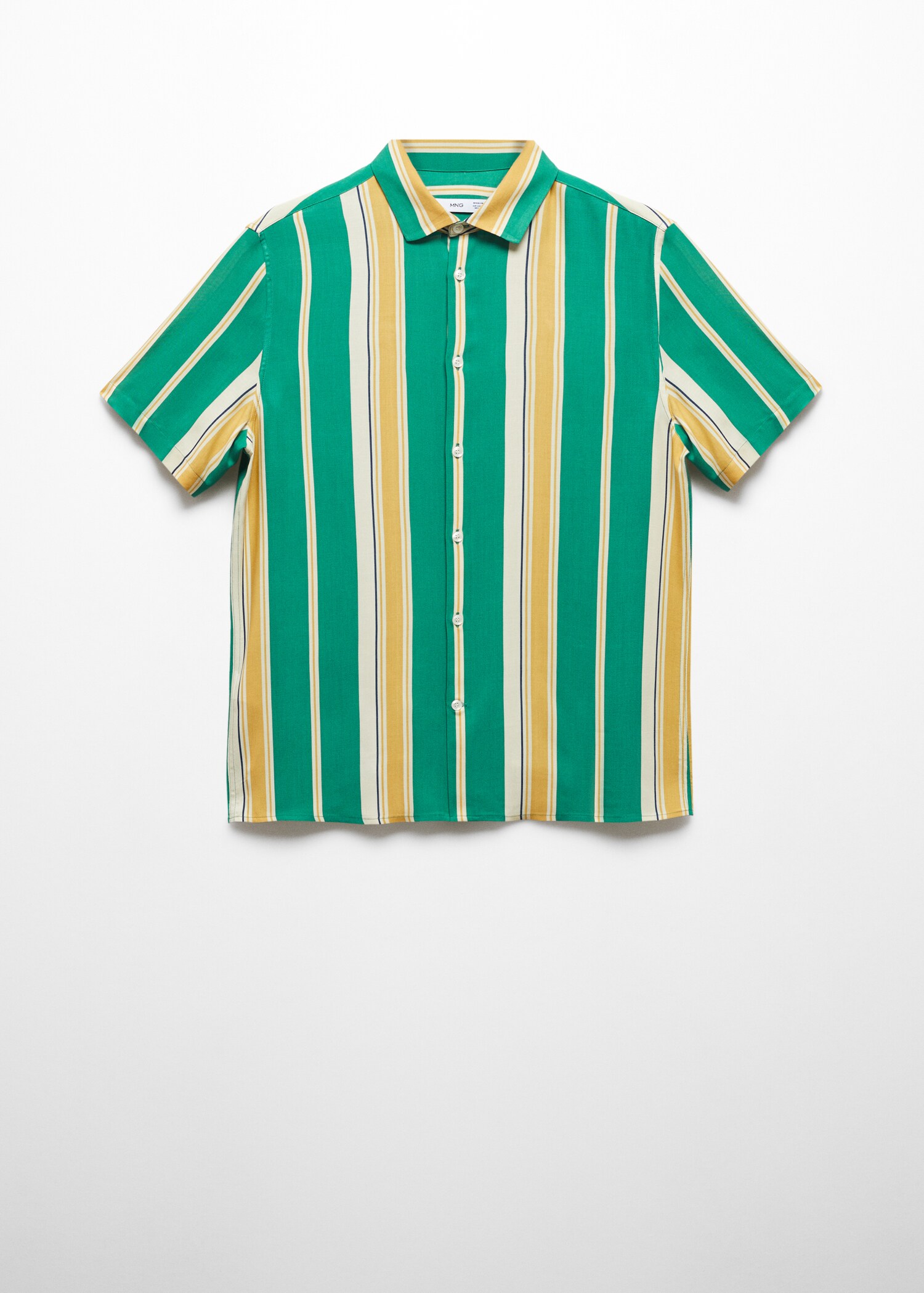 Short sleeve striped shirt - Article without model