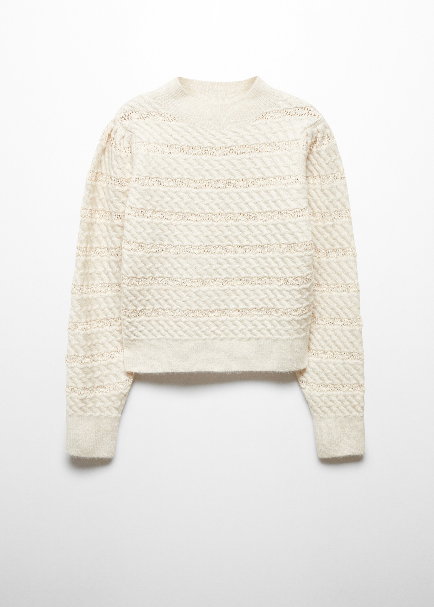 Jersey punto trenzado - Artículo sin modelo