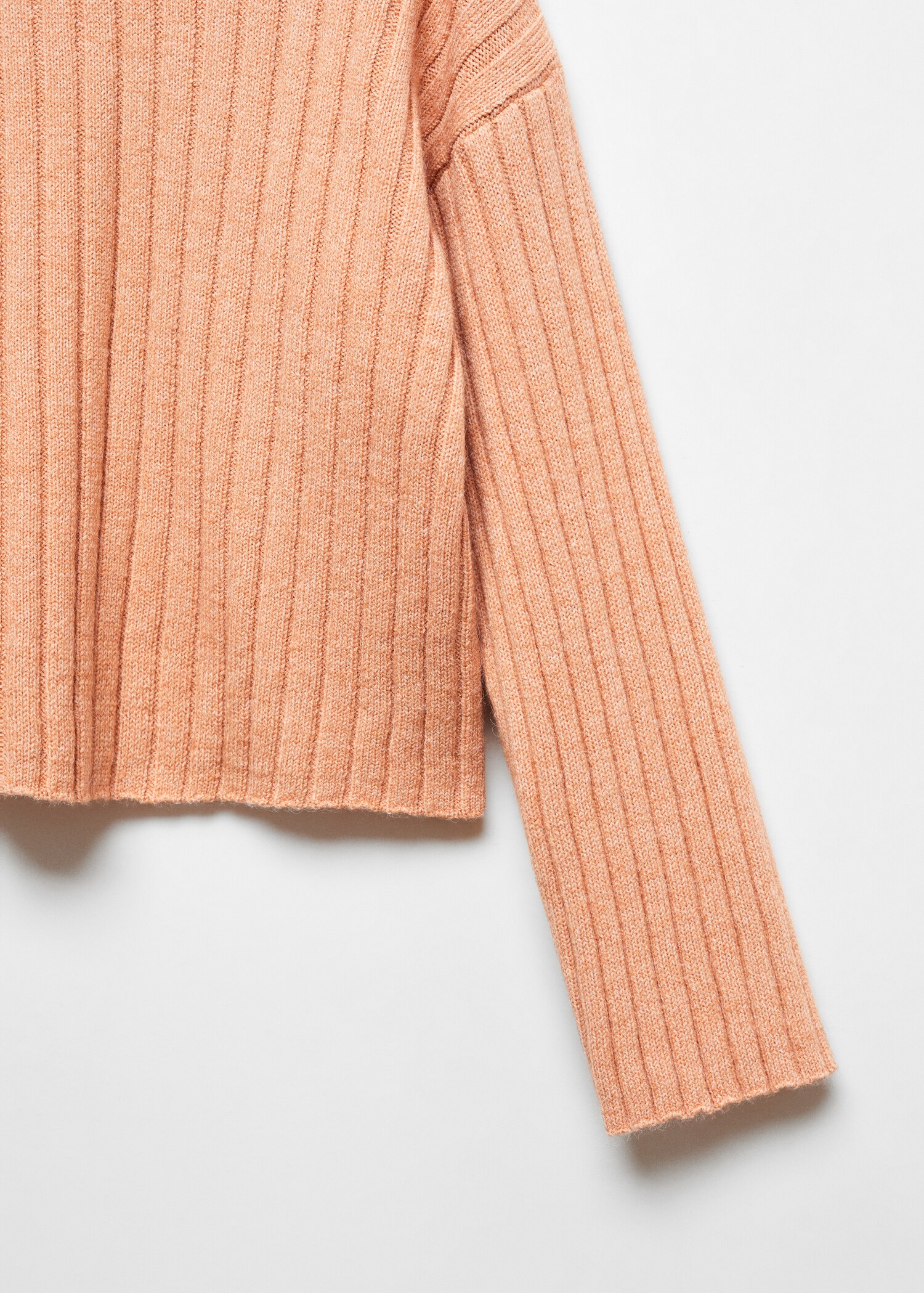 Ribbed round-neck sweater - Details of the article 8