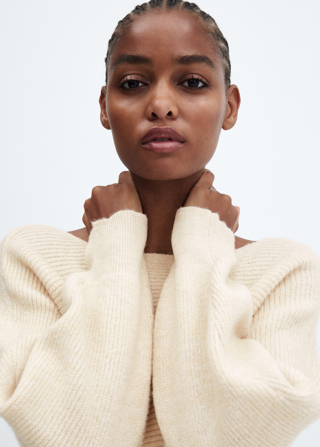 Puffed sleeves sweater - Women | MANGO OUTLET USA