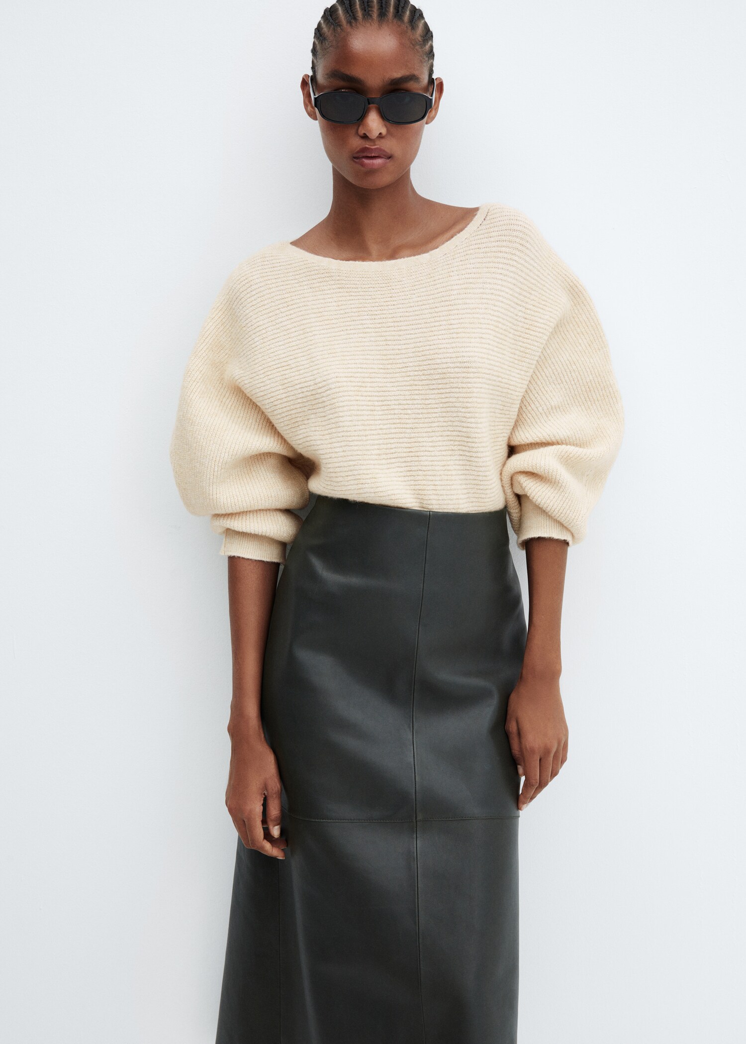 Puffed sleeves sweater - Details of the article 2