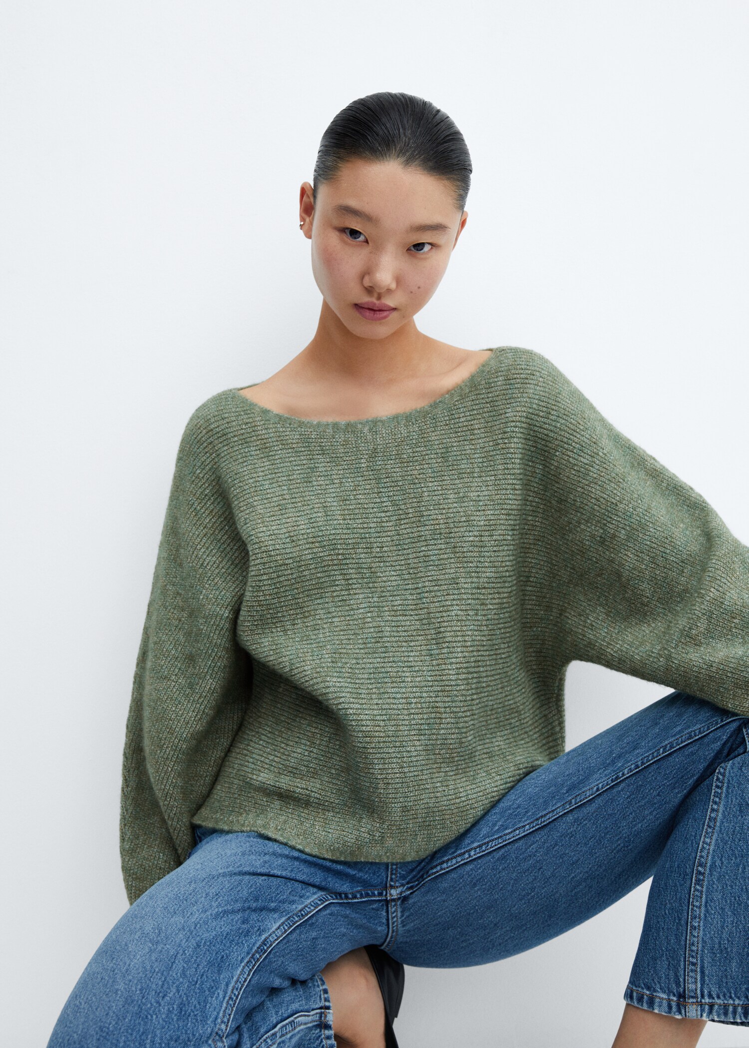 Puffed sleeves sweater - Details of the article 2