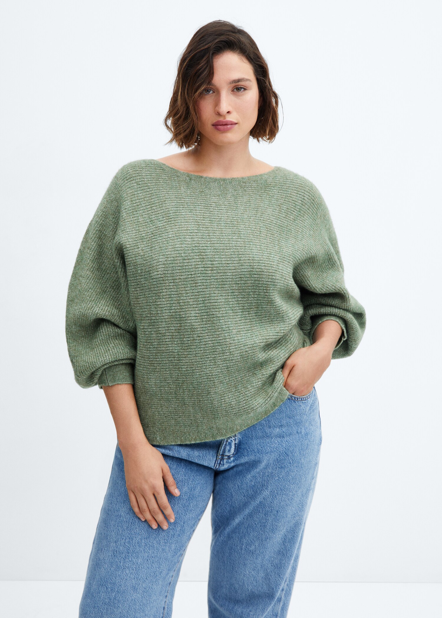 Puffed sleeves sweater - Details of the article 5