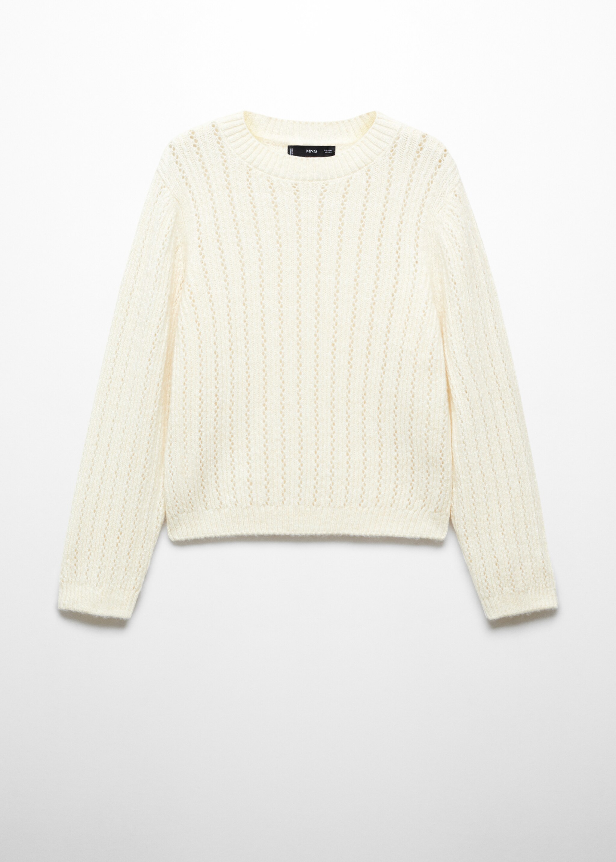 Pullover mit Lochmuster - Artikel ohne Model