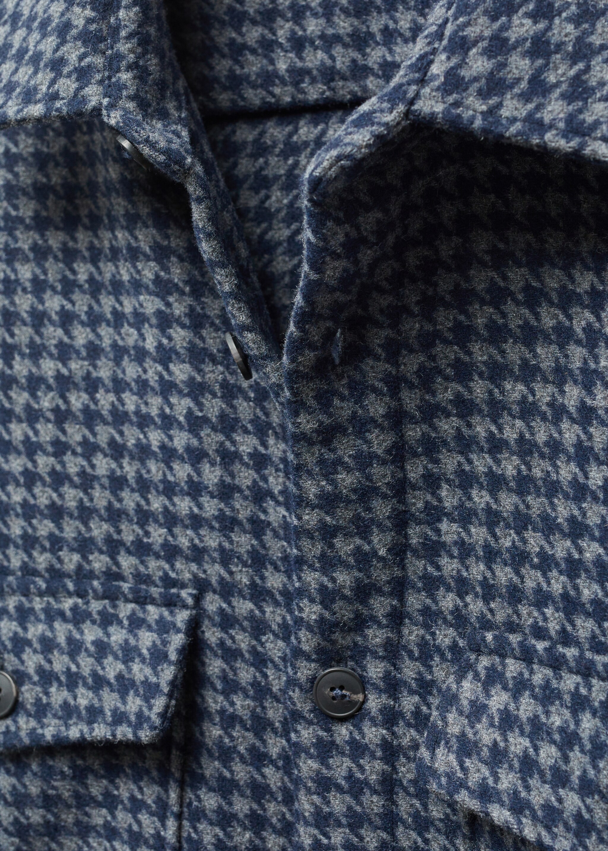 Sobrecamisa lana pata de gallo - Detalle del artículo 8