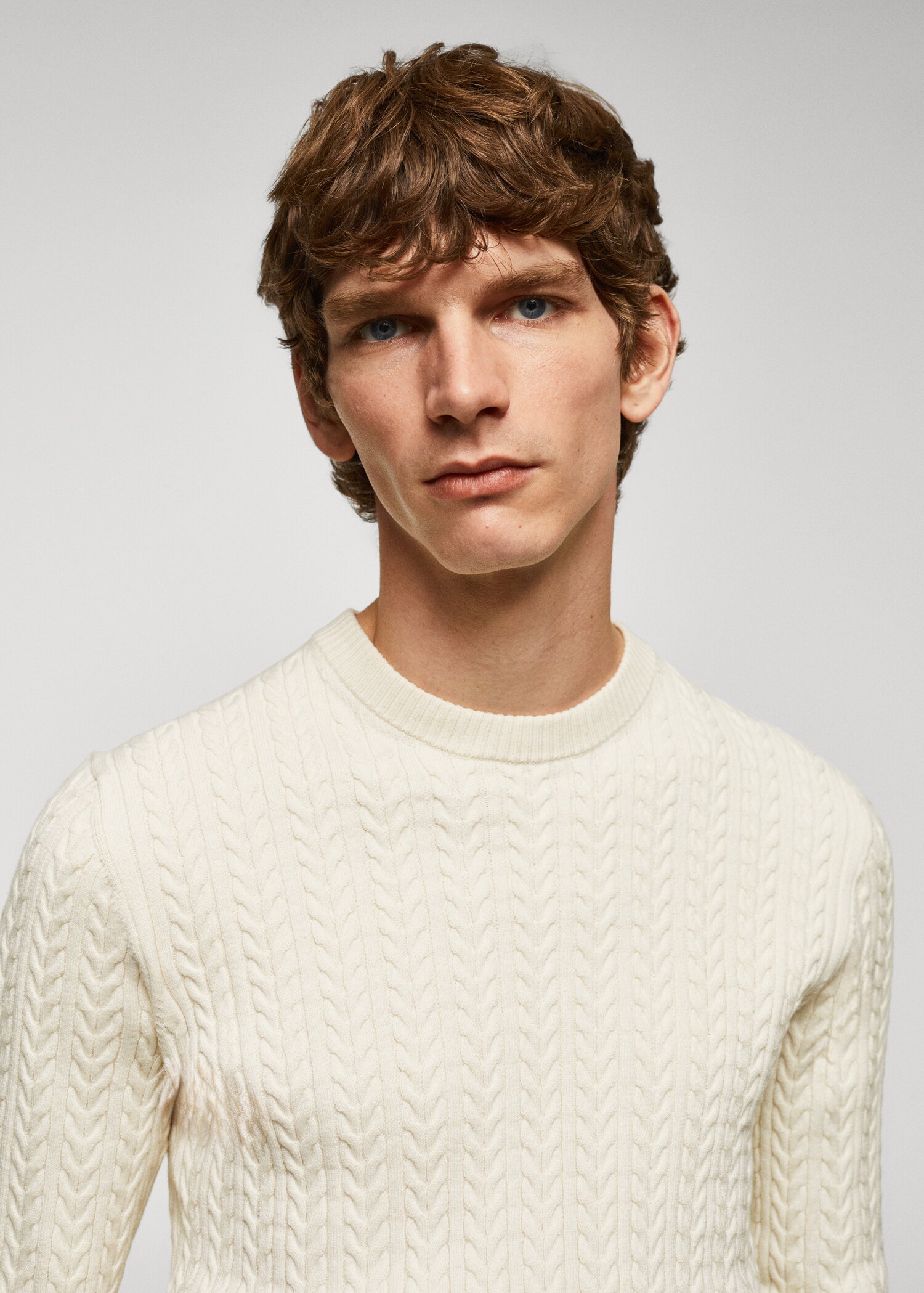 Pull-over coton tressé - Détail de l'article 1