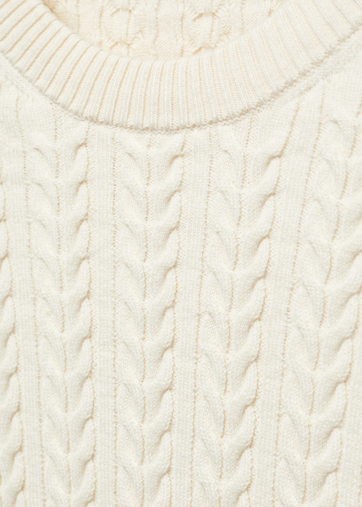 Pull-over coton tressé - Détail de l'article 8