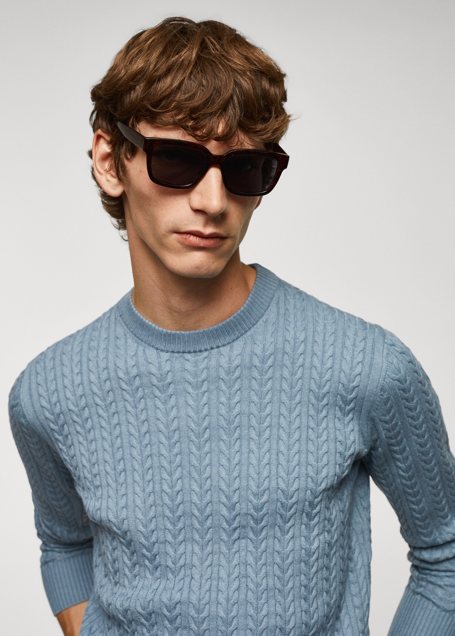 Pull-over coton tressé - Détail de l'article 1
