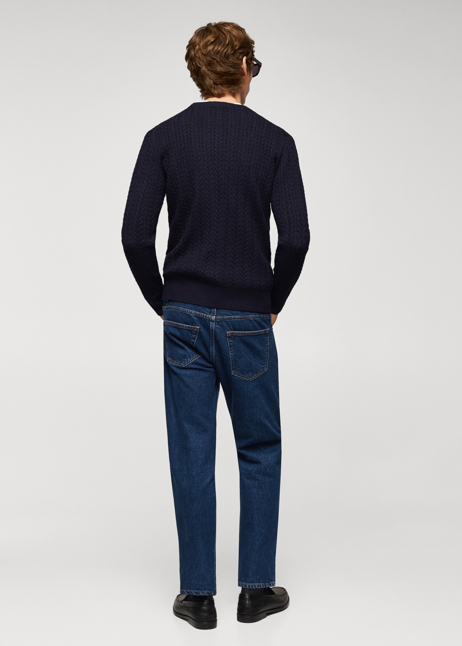 Pull-over coton tressé - Verso de l’article