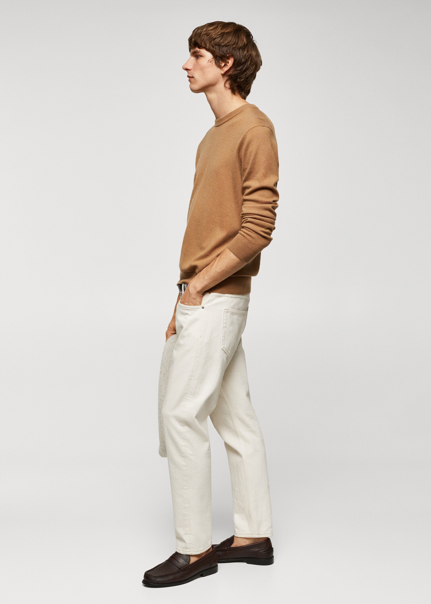 Fine-knit wool-blend sweater - Details of the article 2