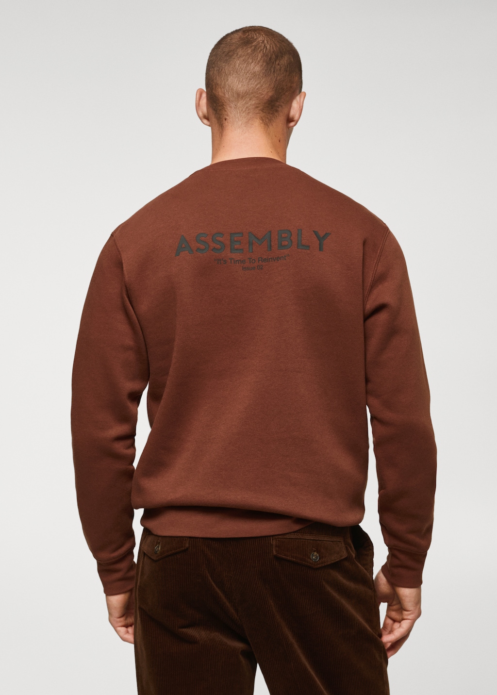 Cotton sweatshirt mens sale