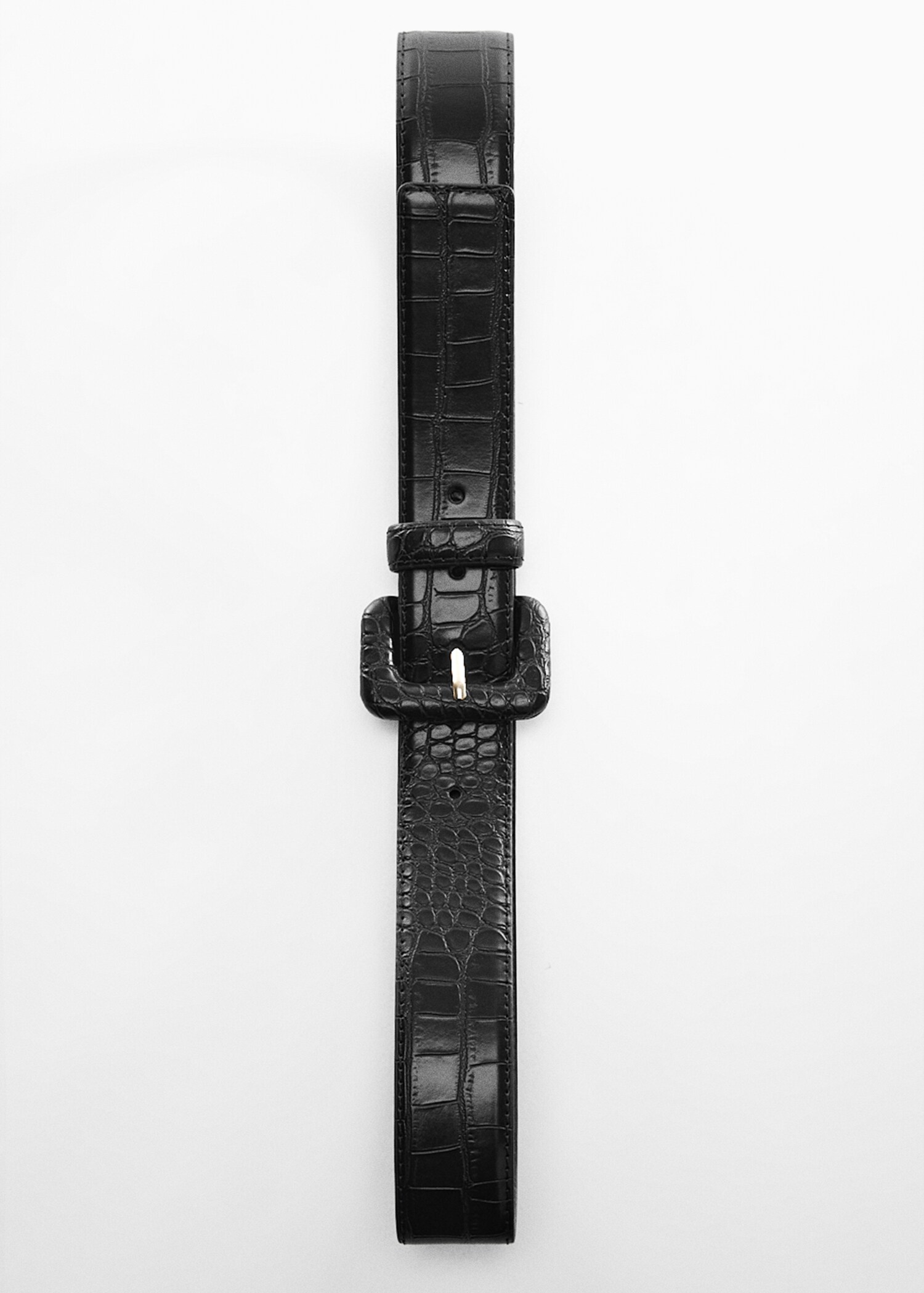 Animal print effect belt - Details of the article 5