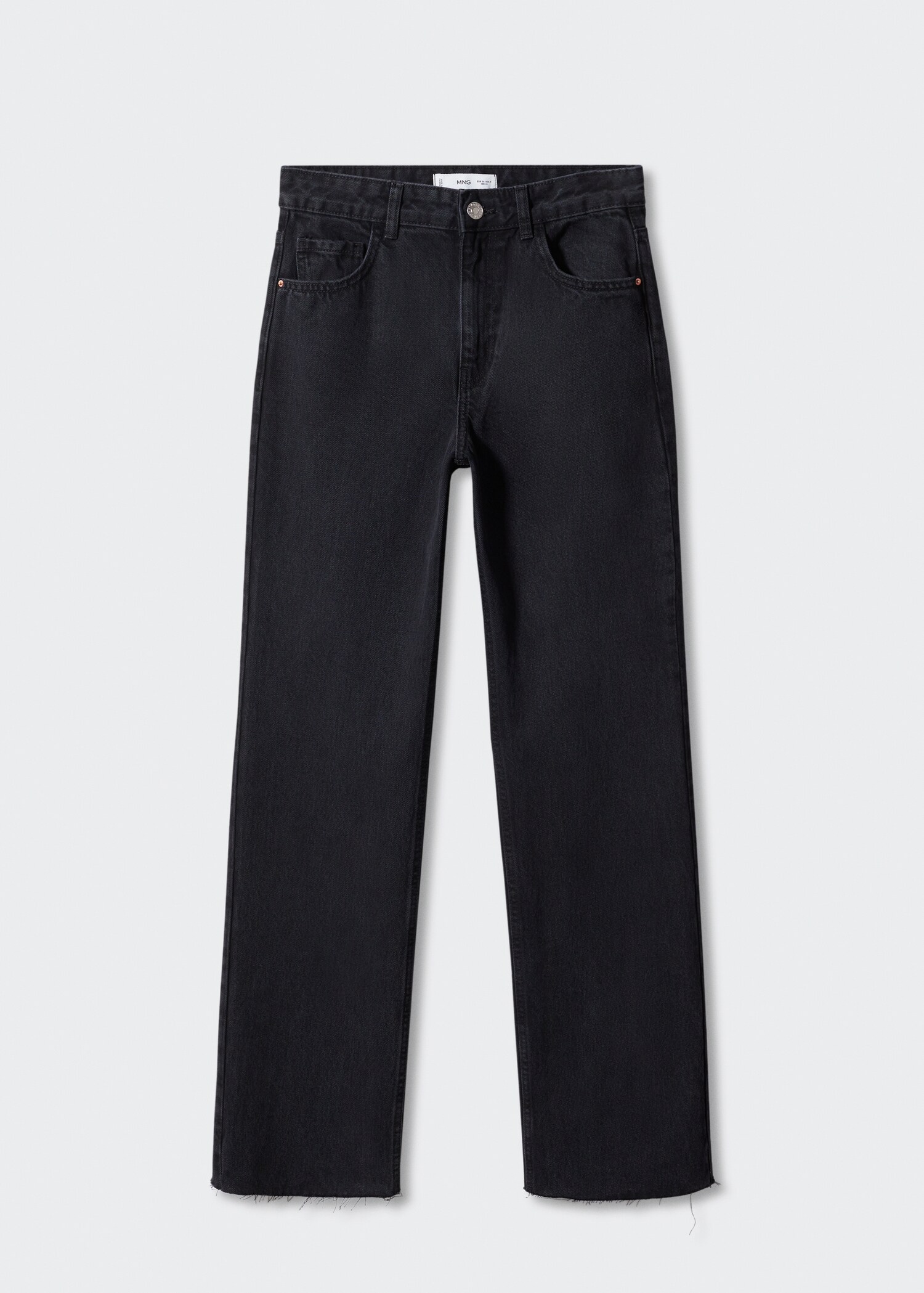 Wideleg mid-rise jeans - Article without model