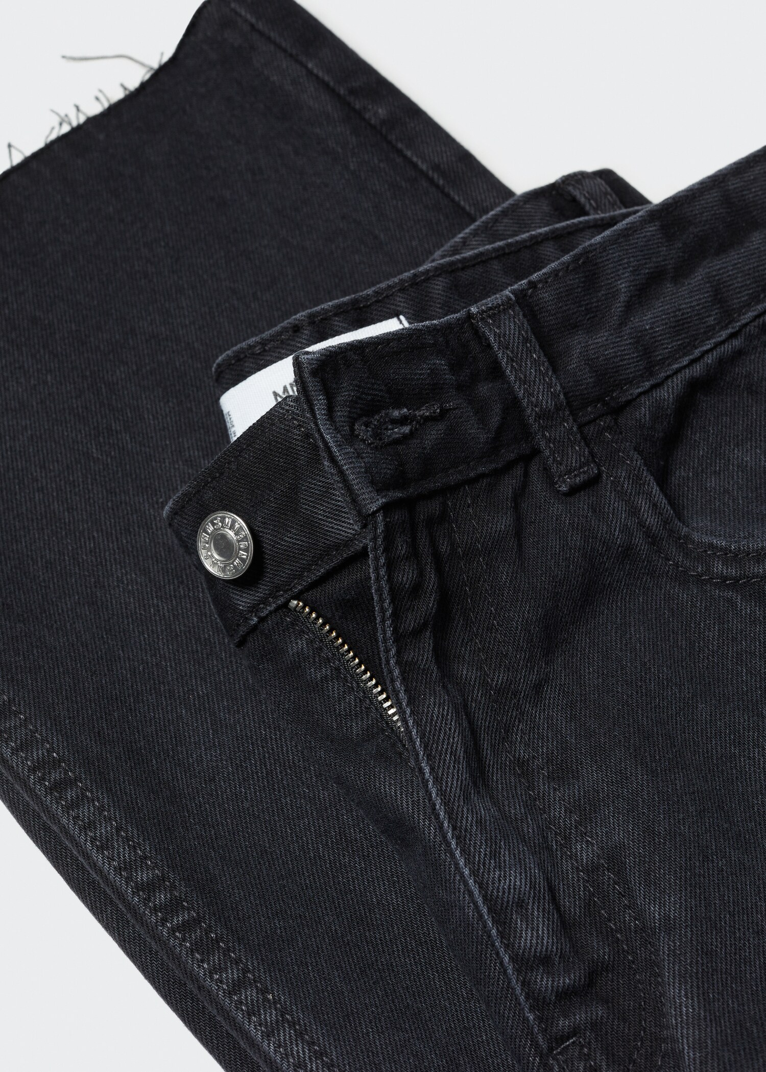 Wideleg mid-rise jeans - Details of the article 8