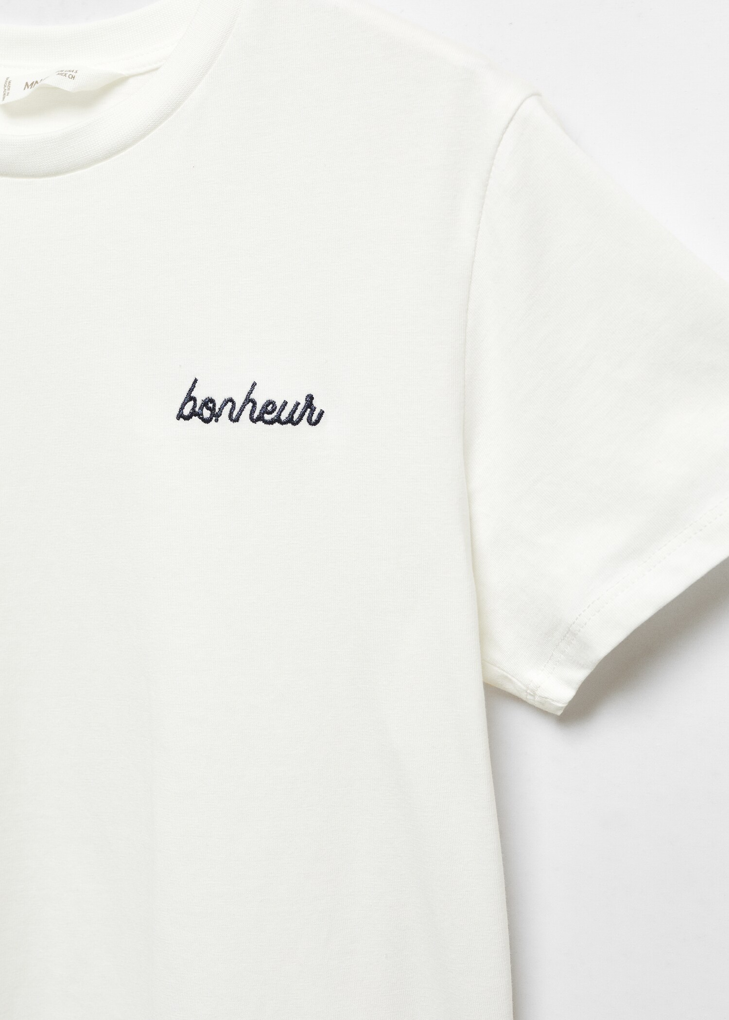 Camiseta mensaje bordado - Detalle del artículo 8