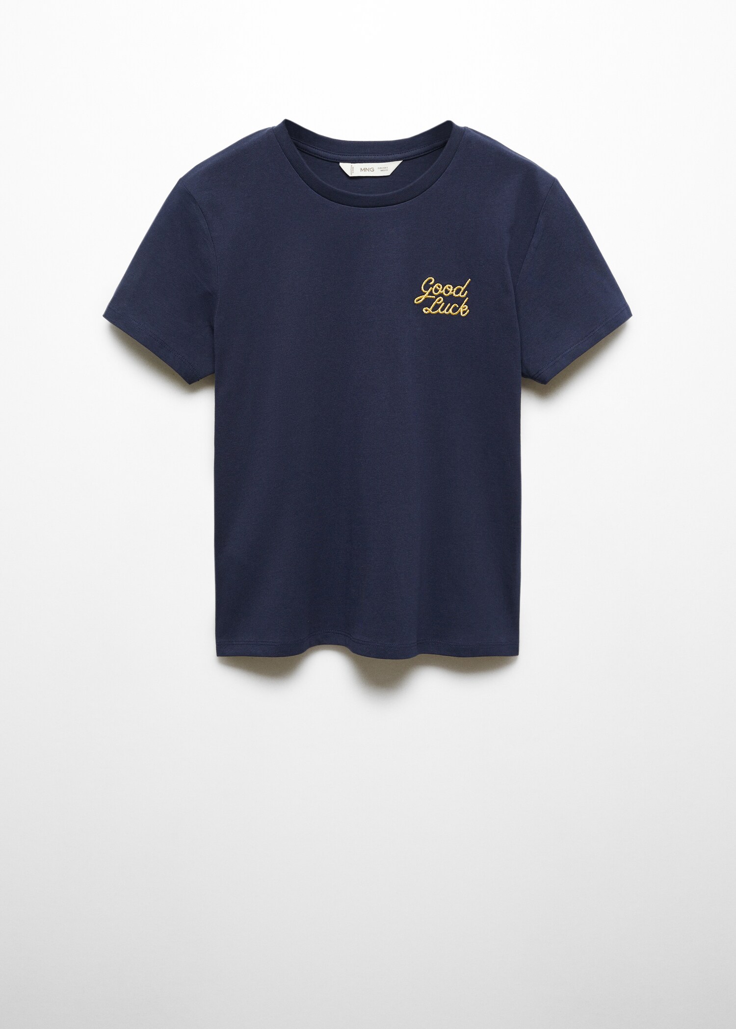 Printed message T-shirt - Article without model