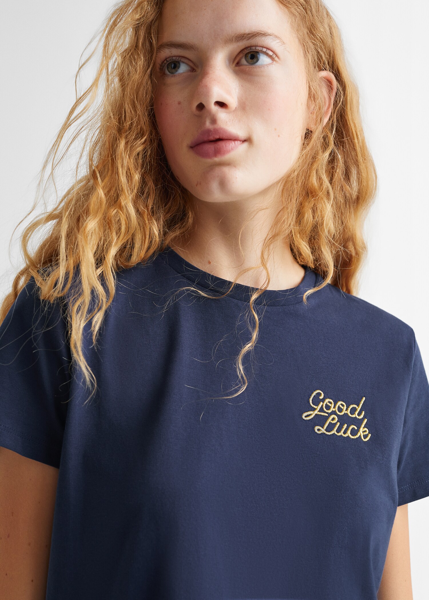 Printed message T-shirt - Details of the article 1