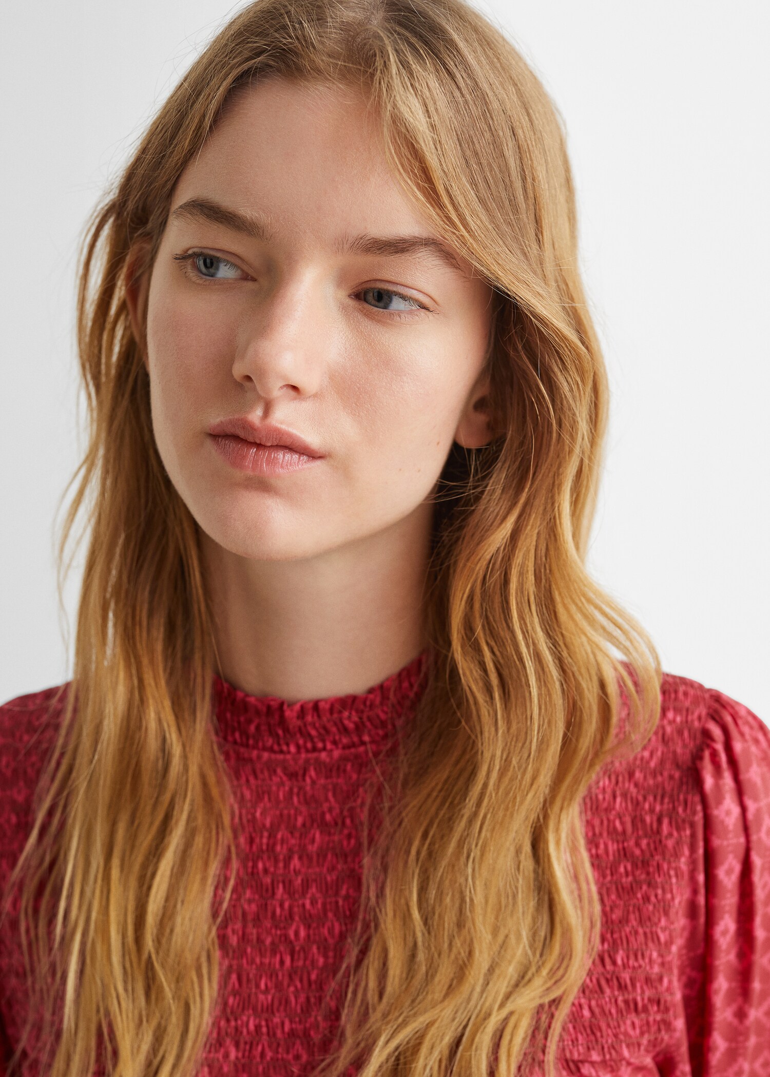 Μπλούζα εμπριμέ σούρα - Λεπτομέρεια του προϊόντος 1