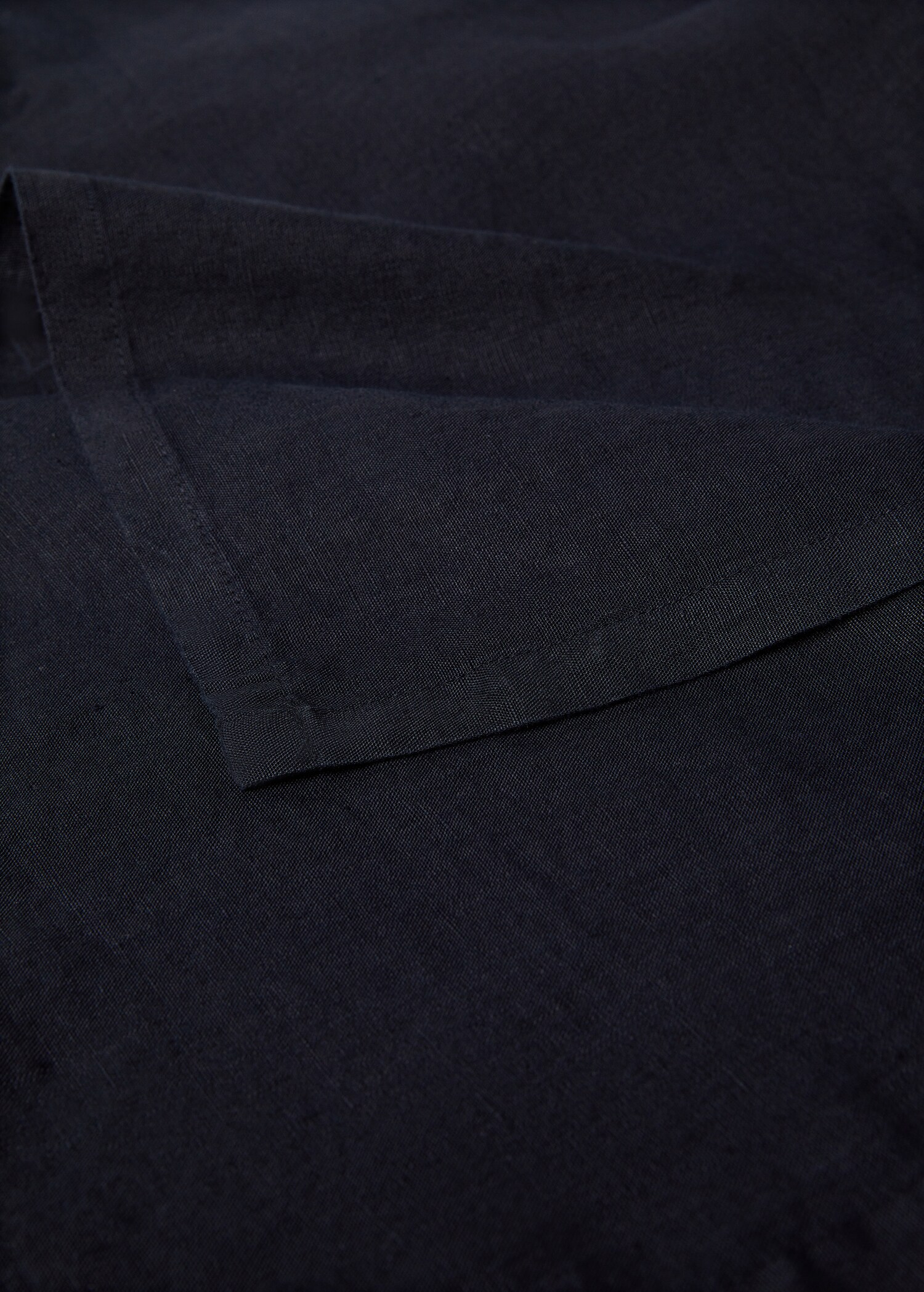 Ravna plahta od pamučnog perkala (300 niti) za krevet 200 x 200 cm - Detalji artikla 2