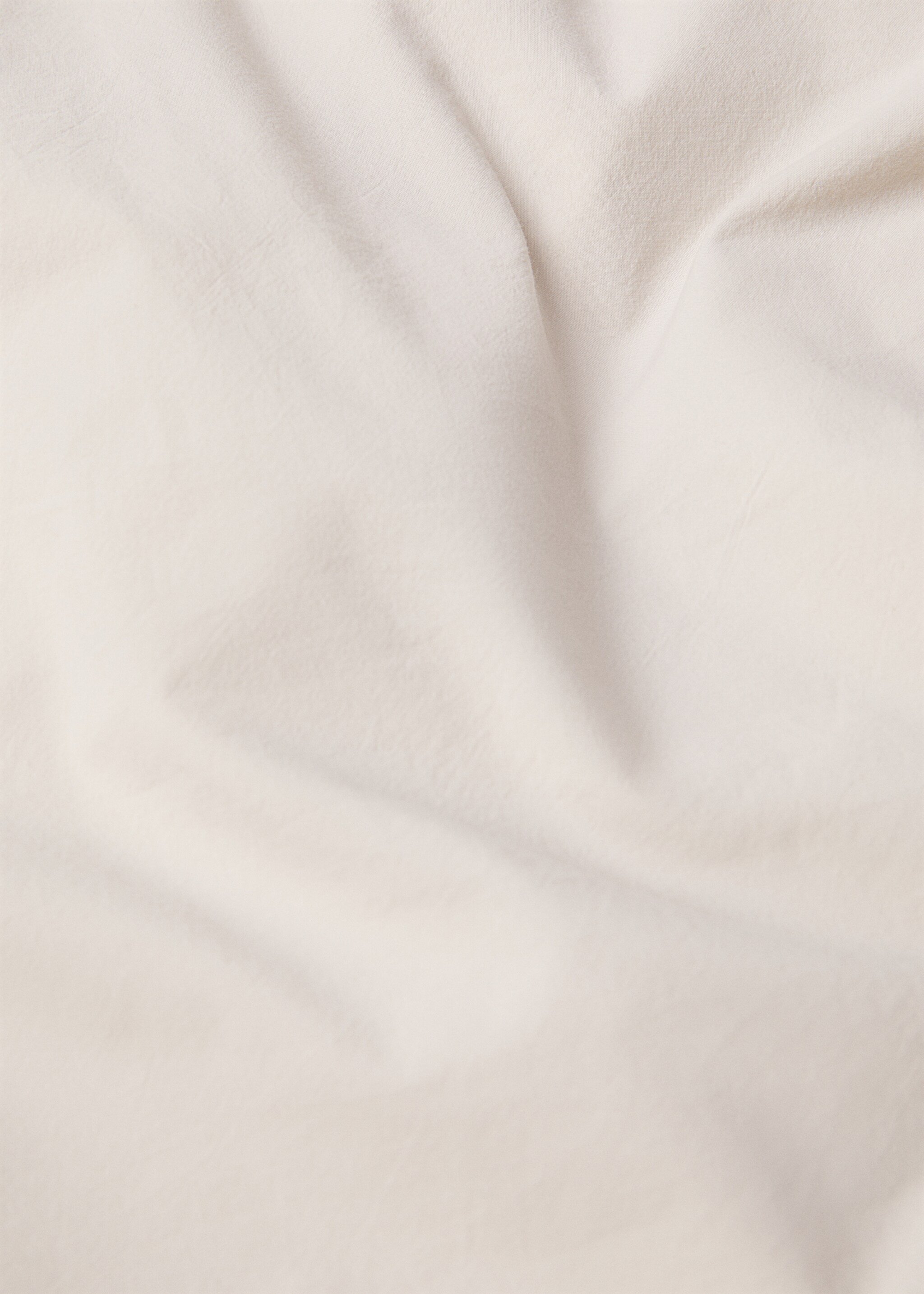 Washed cotton duvet cover for queen bed - Details of the article 2