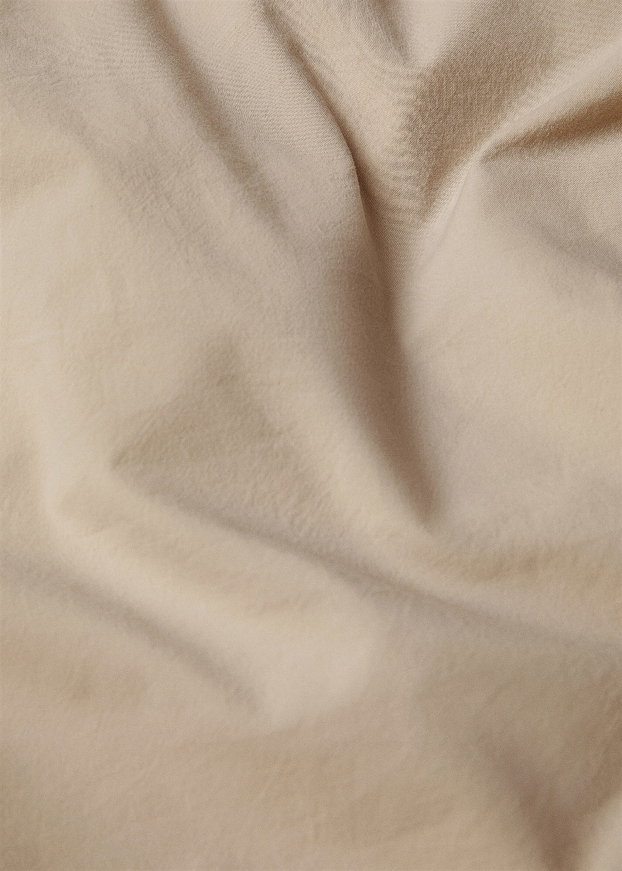 Washed cotton duvet cover for queen bed - Details of the article 2