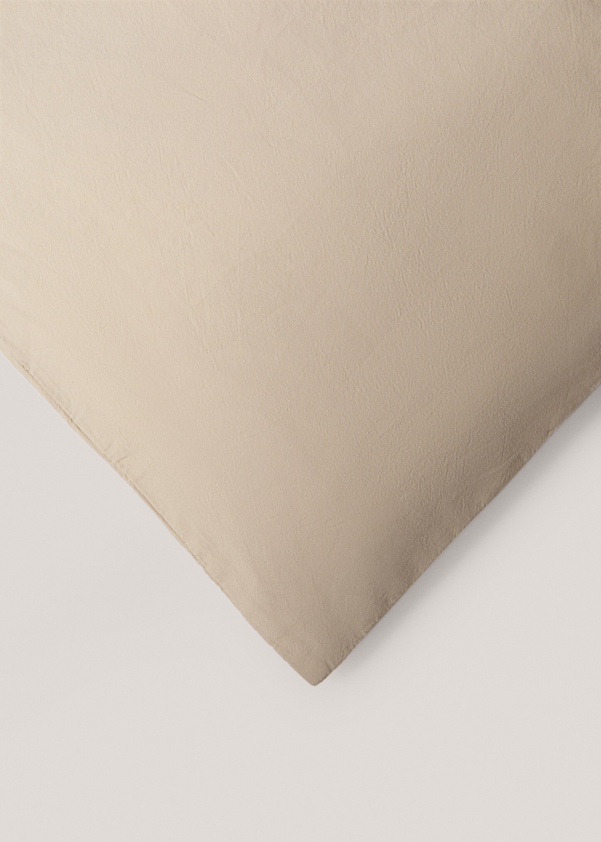 Washed cotton duvet cover for queen bed - Details of the article 3