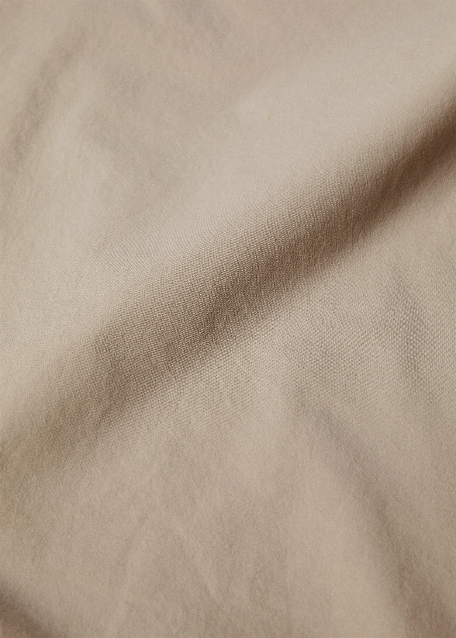 Washed cotton fitted sheet 160x200cm - Details of the article 2