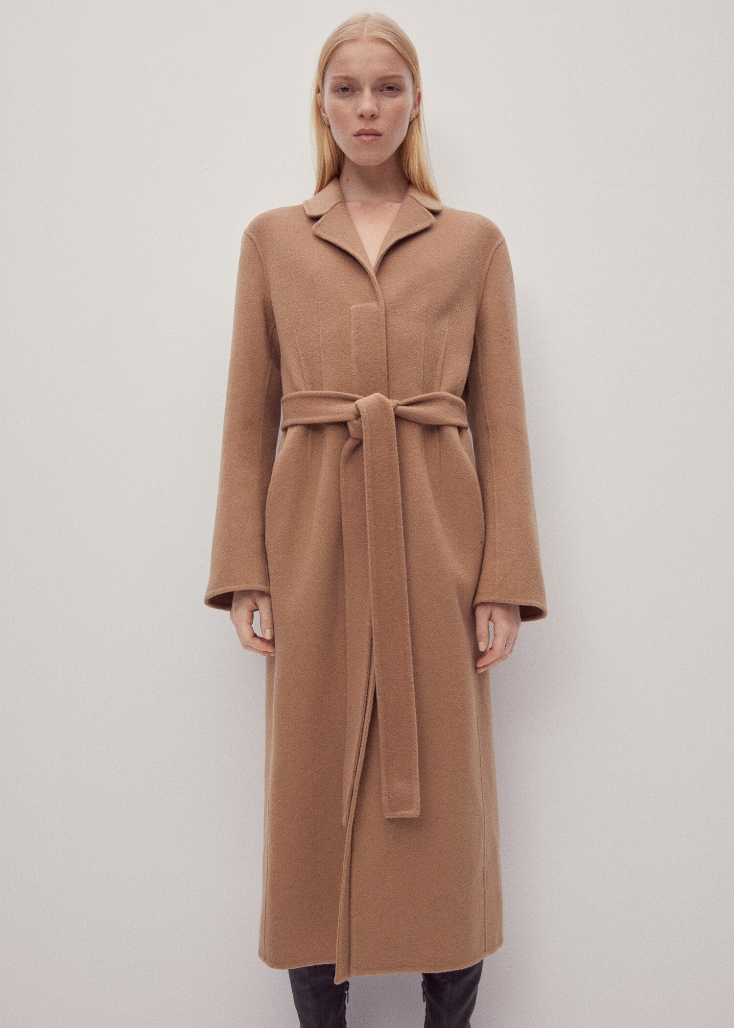 Handmade Oversize-Wollmantel - Detail des Artikels 7