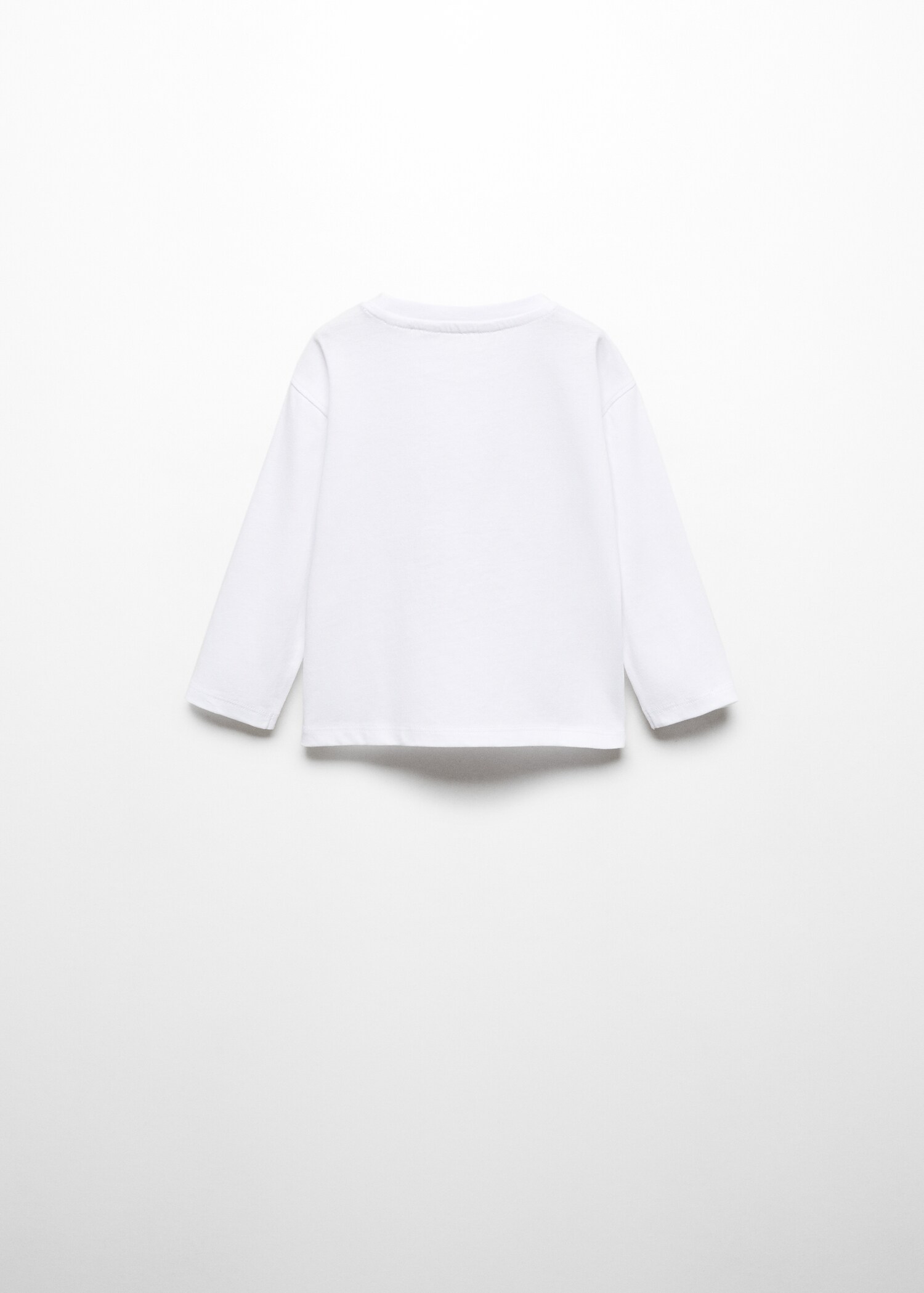 Printed long sleeve t-shirt - Reverse of the article